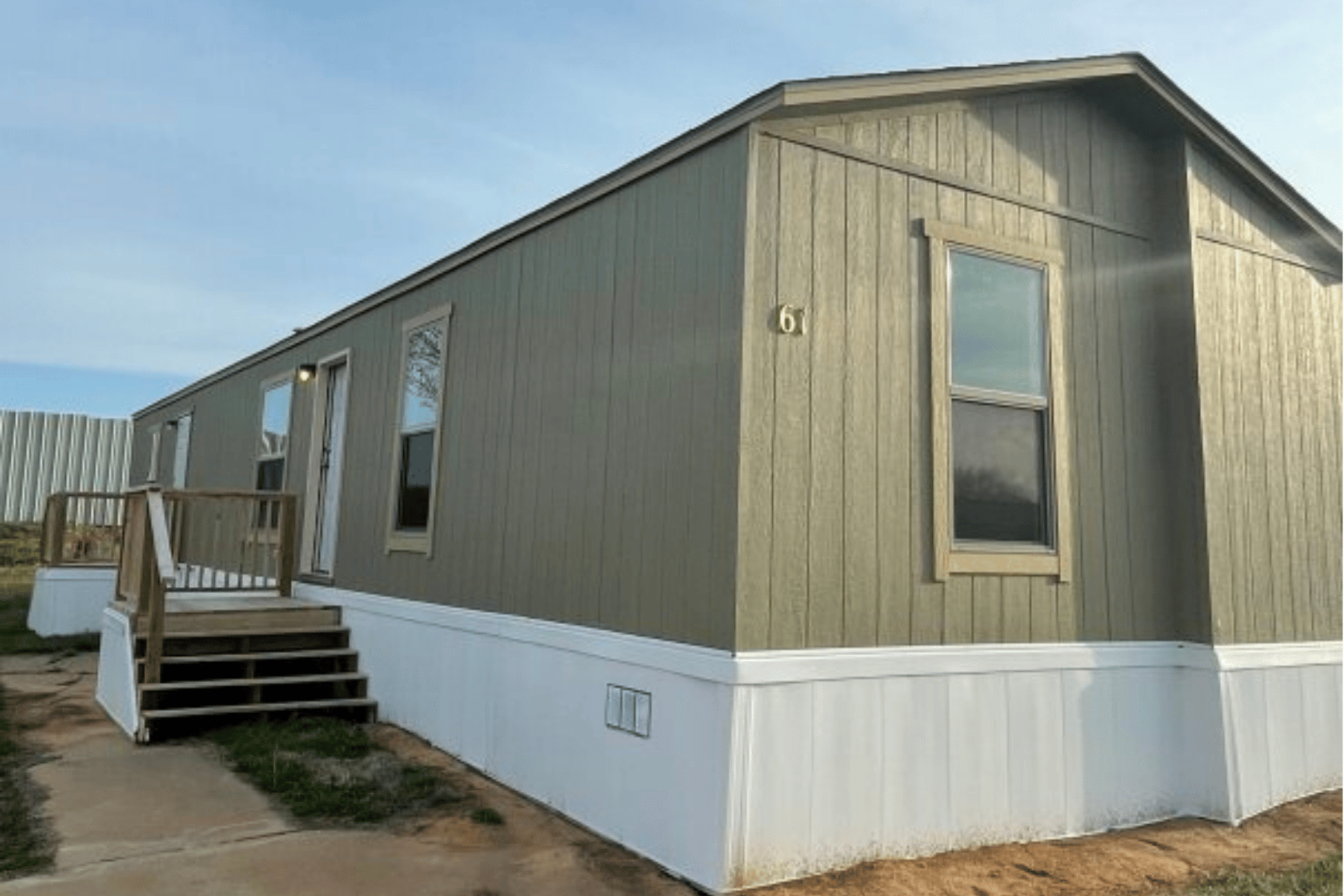 Sunnyvale Estates Manufactured Home Exterior in Manufactured Housing Community
