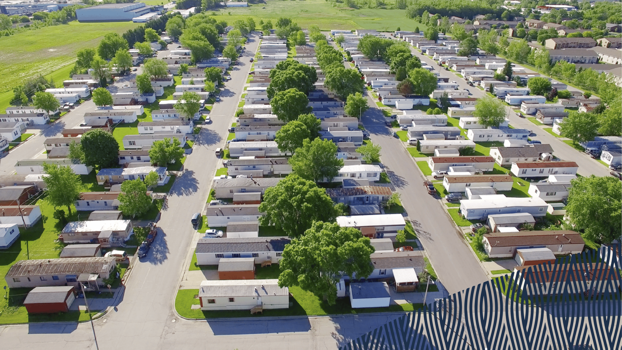One of Roots' Lush Spacious Manufactured Housing Community