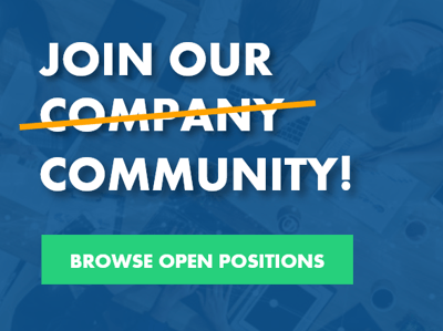 Join Our Community - Careers Website Ad