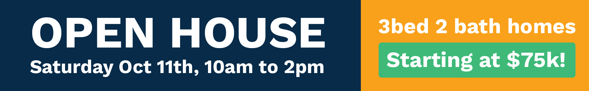Open House Audubon 10-11