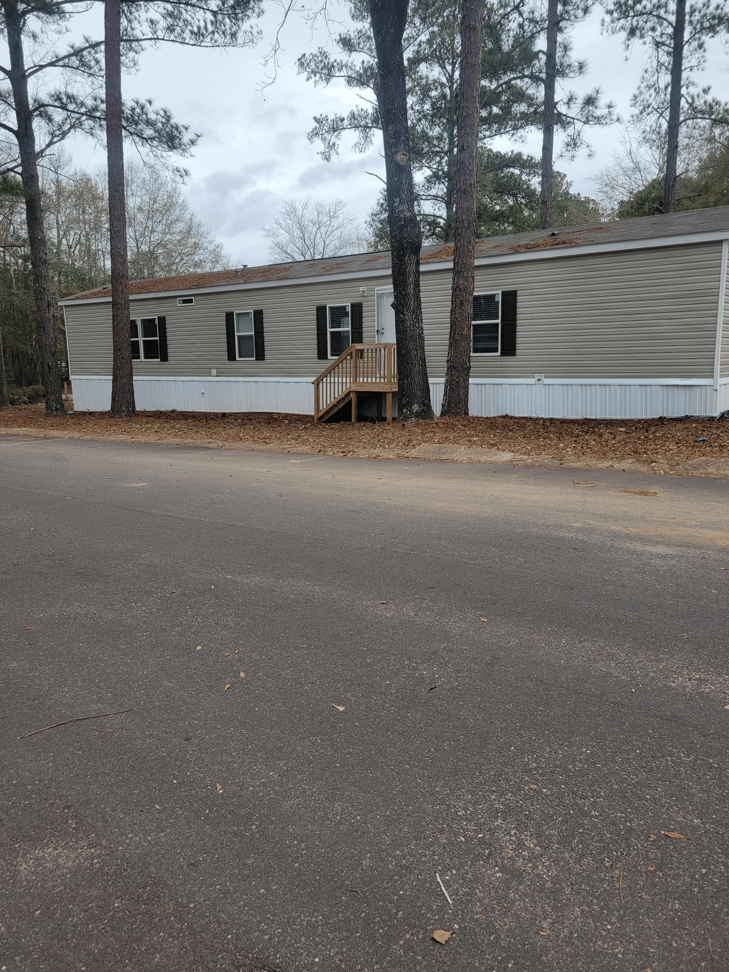 Shade Tree Manufactured Housing Community with Affordable Homes Street View