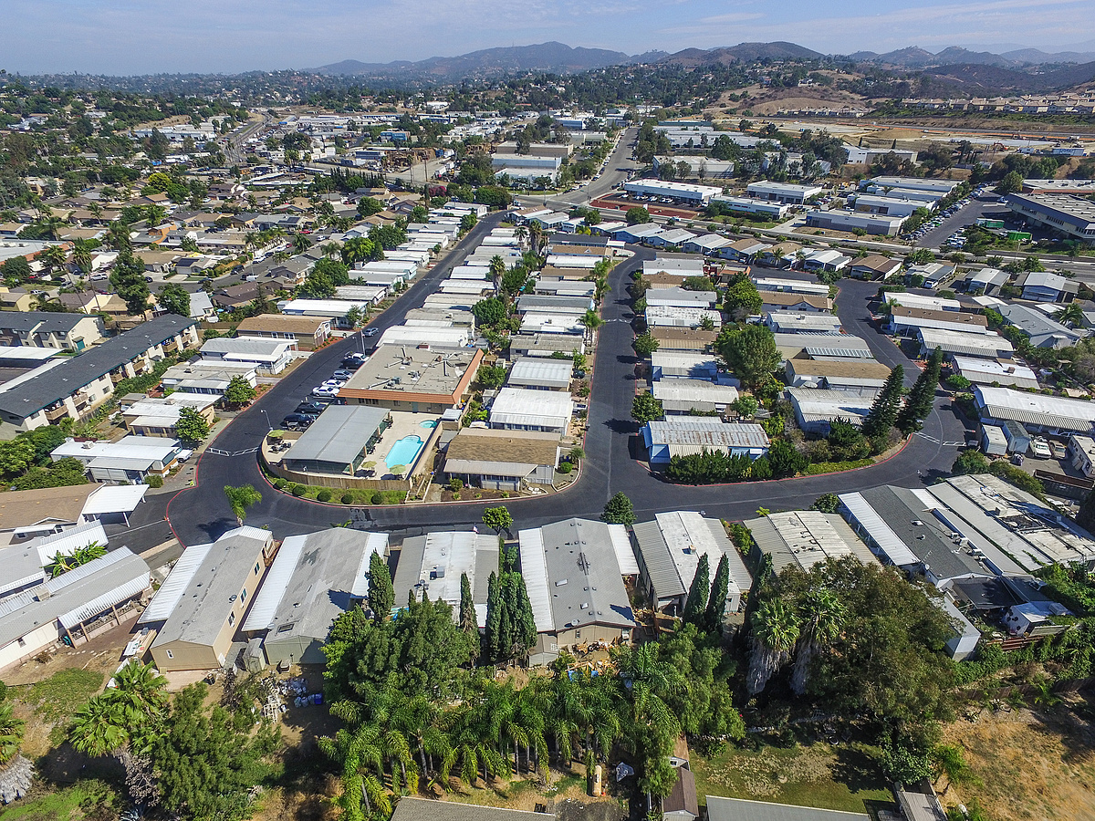 Springdale Estates Affordable Housing Community Aerial Image
