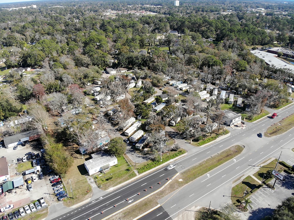 Suntree RV Resort and Affordable Housing Community Aerial Image