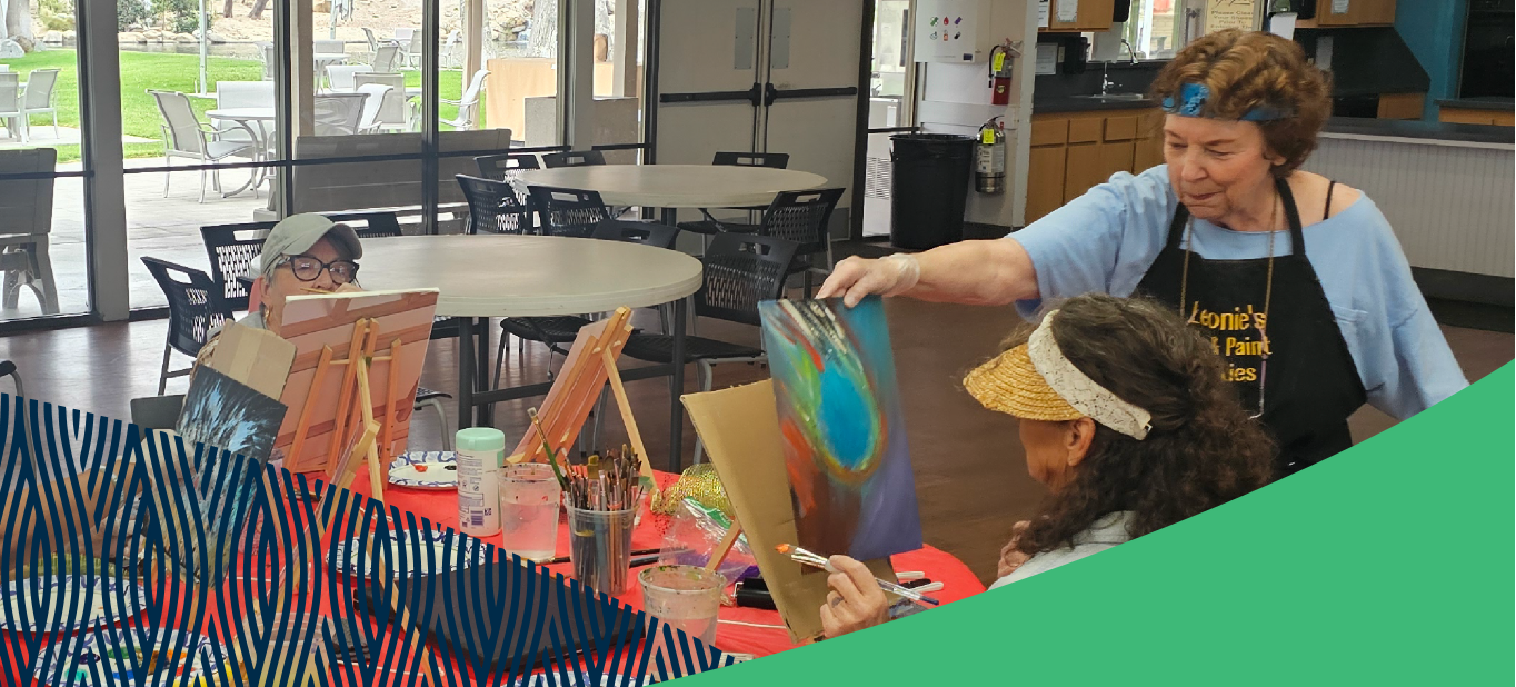 How Actress Leonie Norton Inspires Through Art at The Lakes at Hemet West