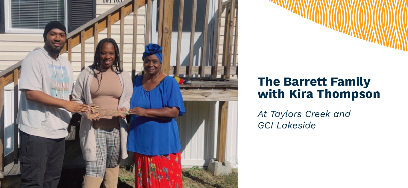 Finding Home and Hope. Building New Roots at Taylors Creek